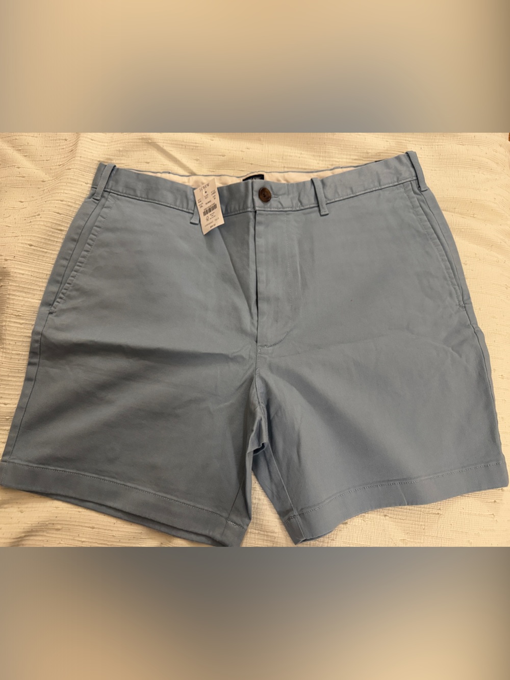 J. Crew Light Blue Cotton Chino Shorts
